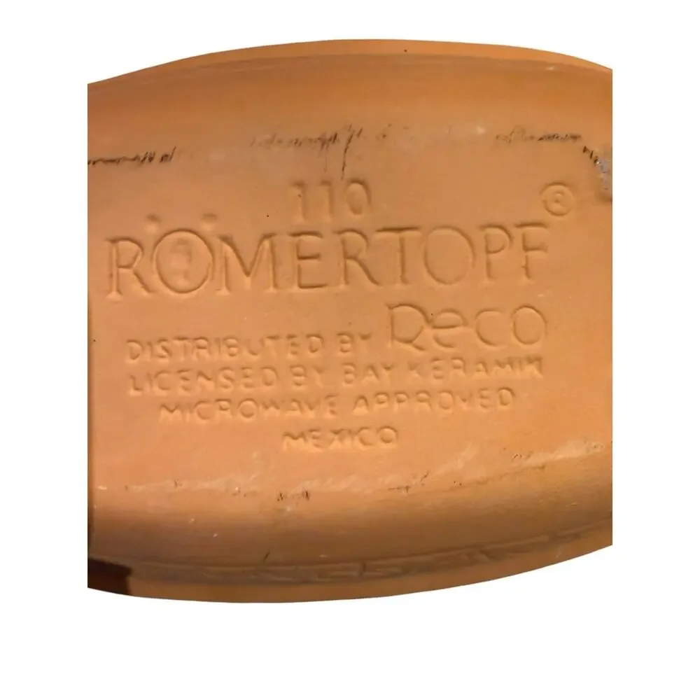 romertopf terracotta baking